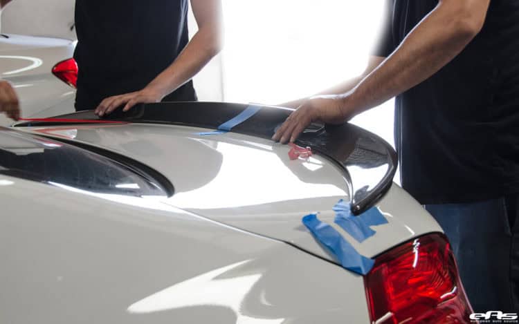 Alpine White BMW 650i Gets Visual Refreshments Installed