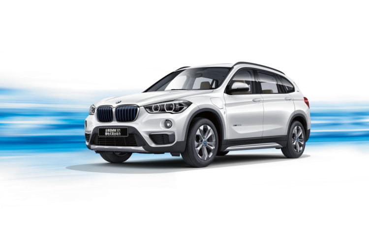 The new BMW X1 xDrive25Le for the Chinese market