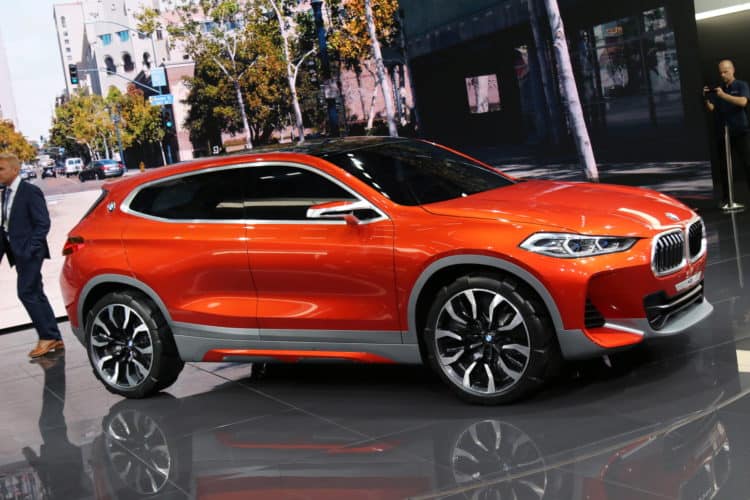 New BMW Concept X2 photos live from 2016 Paris Auto Show