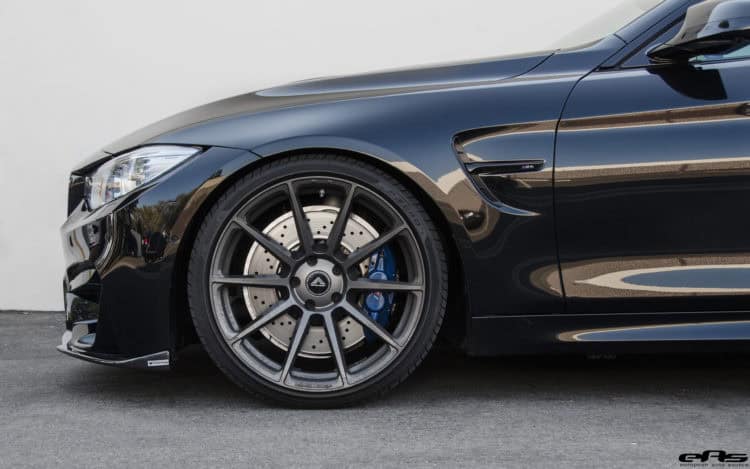 Blacked Out BMW M4 With Vorsteiner Aero And Wheels