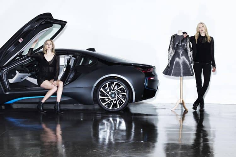 Sustainable Carbon Dress Unveiled, Inspired by BMW i