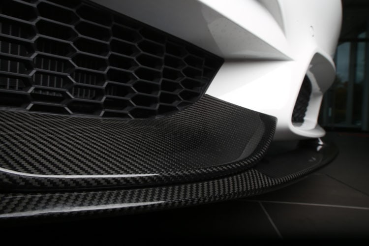 BMW_M3_-_M_Performance_Carbon_Fiber_Front_Splitter_w-Polyurethane_Front_Lip_Black_1