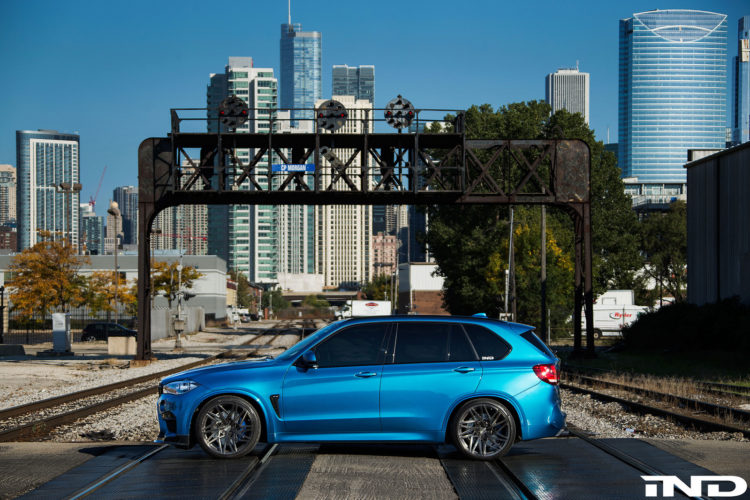Long Beach Blue BMW X5 M By IND Distribution