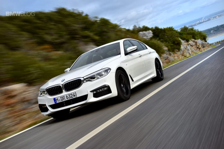US-bound 2017 BMW 540i M Sport Package in a new photoshoot