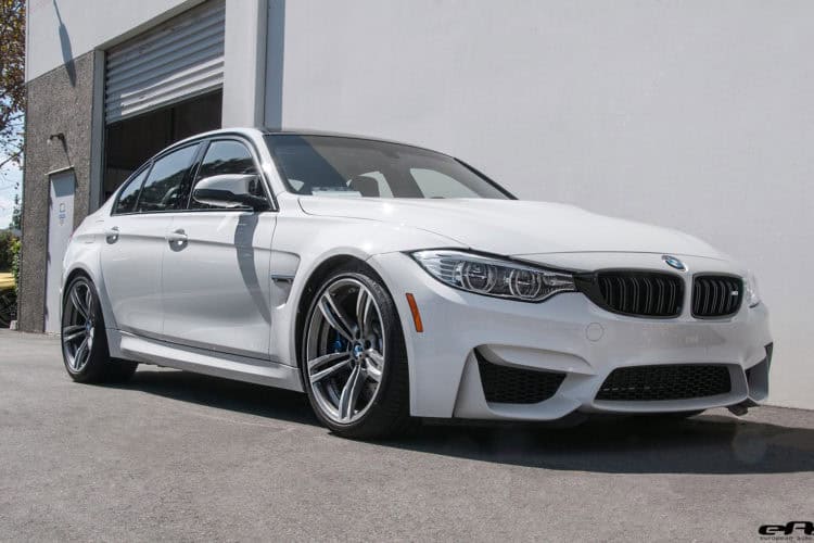 Alpine White BMW M3 Gets Subtly Modified