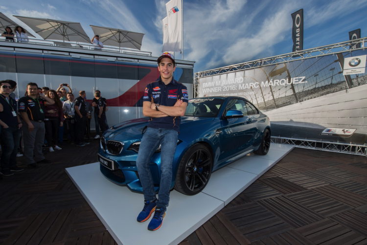 Marc Márquez rewarded with a BMW M2 Coupe