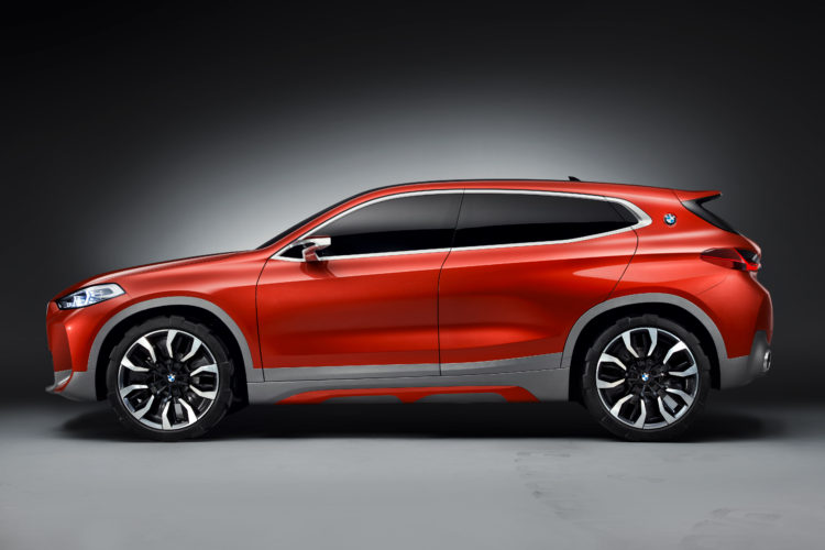 New photos of the BMW Concept X2