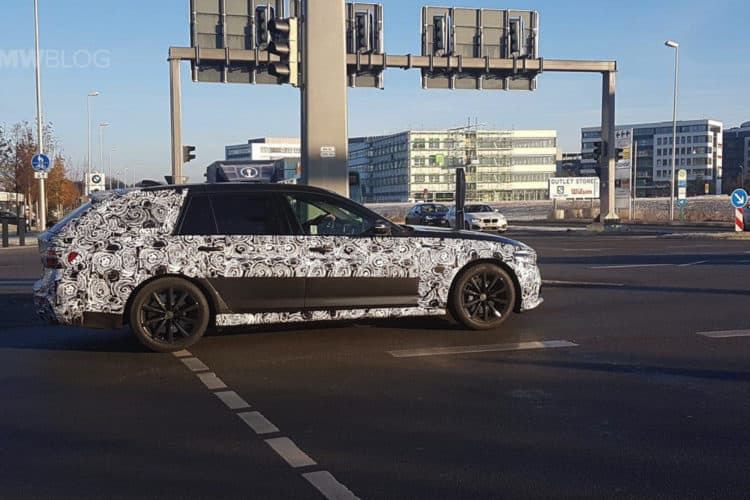 Upcoming 2017 BMW 5 Series Touring spotted in Munich