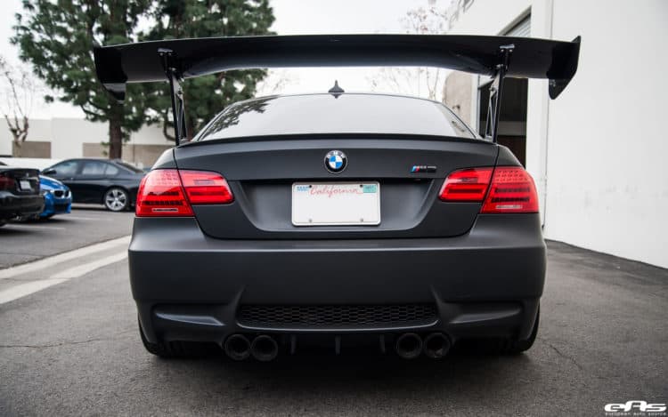 Matte Black Beast Of A BMW M3 By European Auto Source