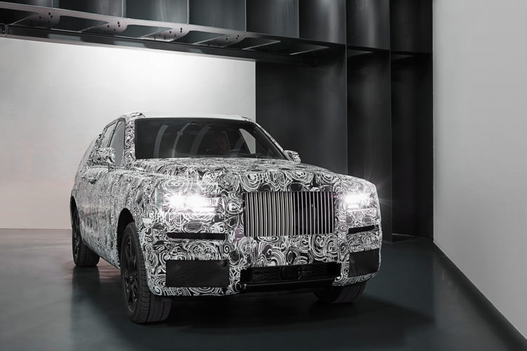 Rolls-Royce SUV takes latest key milestone in the development program