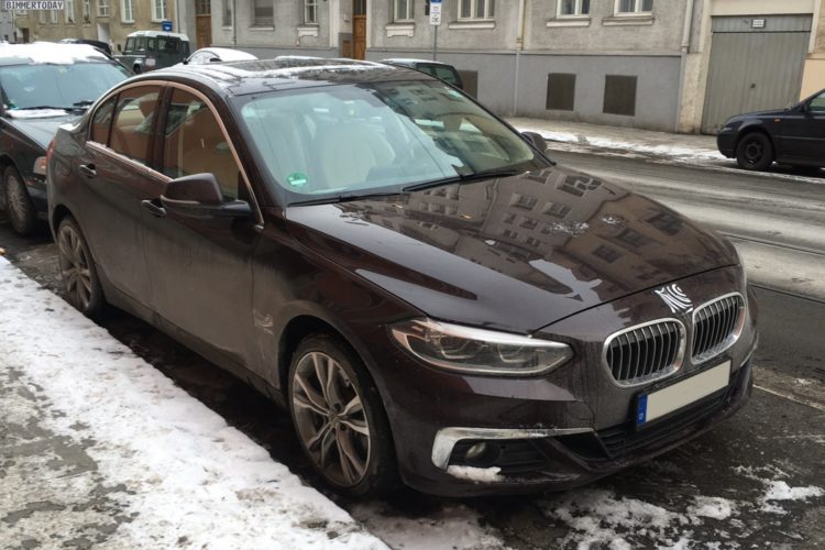 BMW 1 Series Sedan testing in Munich