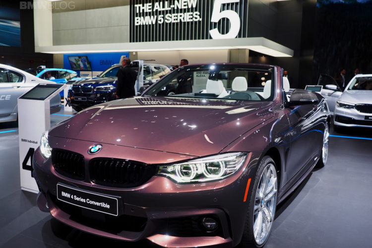 BMW 440i Convertible in Smoked Topaz and with M Performance Parts