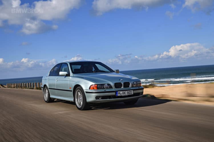 E39 BMW 5 Series driving in Portugal