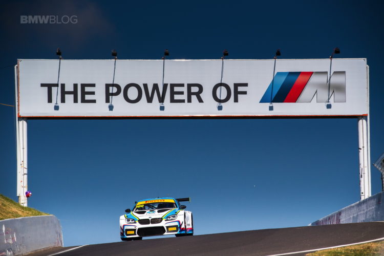 The BMW M6 GT3 celebrates race debut at the Bathurst 12 Hour
