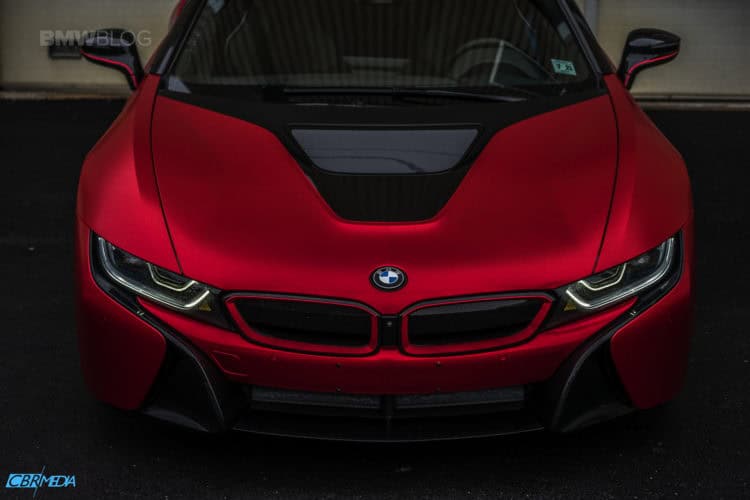 BMW i8-Frozen Red Satin Conform Chrome-25