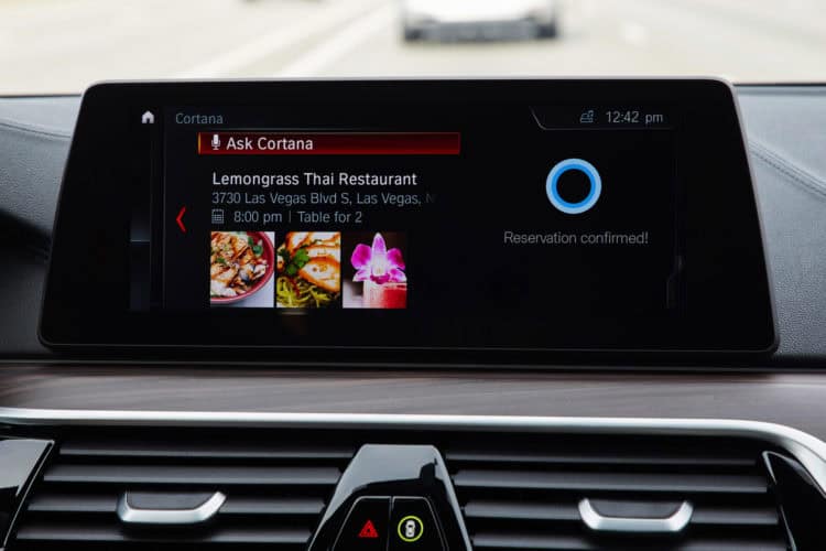 Microsoft Cortana coming to BMW cars