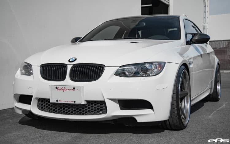 Alpine White BMW E92 M3