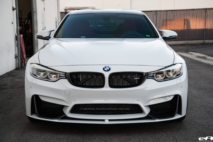Alpine White BMW M4 With A Competition Package Gets Aftermarket Goodies