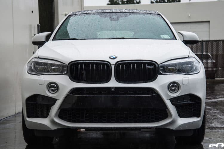 Alpine White X6 M Gets An Eisenmann Performance Exhaust