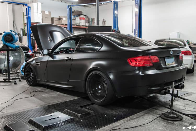 Matte Black BMW E92 M3 Supercharged Project By European Auto Source