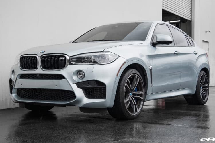 Silverstone Metallic BMW X6 M Gets Lowered By European Auto Source