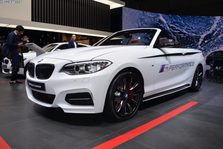 BMW M Performance-tuned M240i Convertible at Geneva
