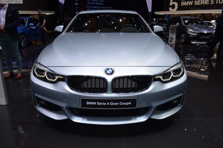2017 BMW 4 Series Gran Coupe Facelift as 440i in Frozen Silver