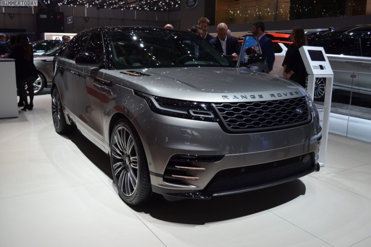 Range Rover Velar comes to Geneva to challenge the BMW X5