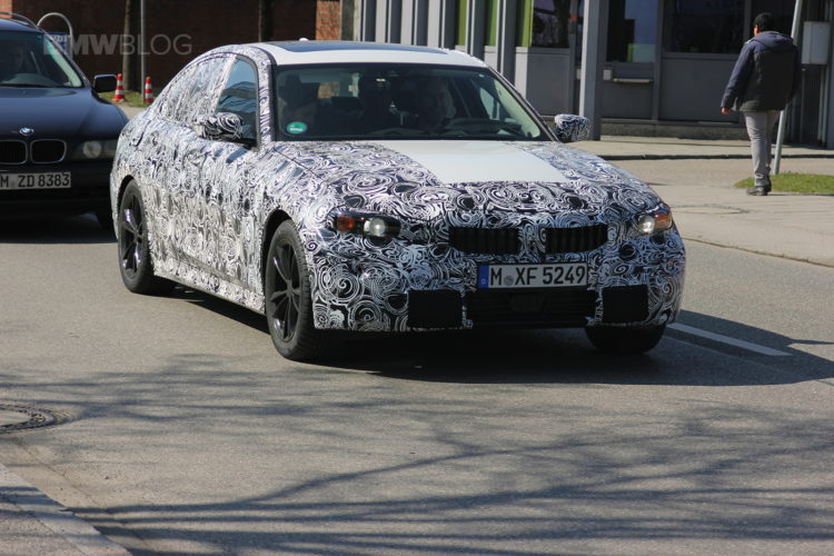 BMW’s 7th generation 3 Series continues its testing process