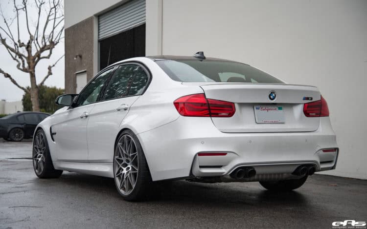 Alpine White BMW M3 With A ZCP Package