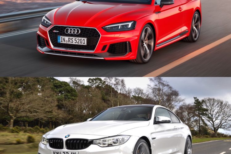 Photo Comparison: BMW M4 Competition Package vs Audi RS5