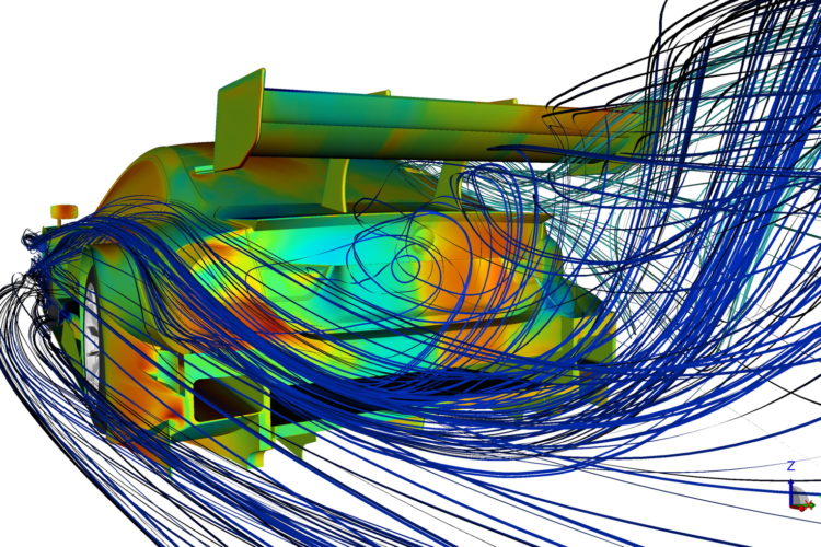 BMW M4 DTM: a detailed look at computational fluid dynamics
