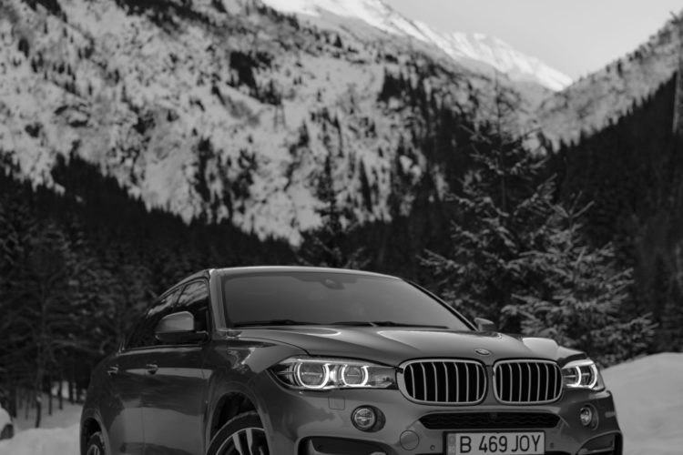 BMW X6 conquers the remote frozen mountains of Romania