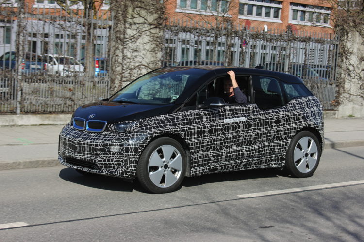 Spy Photos: Refreshed 2018 BMW i3 electric car