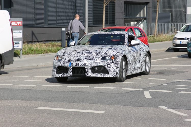 VIDEO: 2018 Toyota Supra spied on Nurburgring — looks like a Supra, has BMW noise