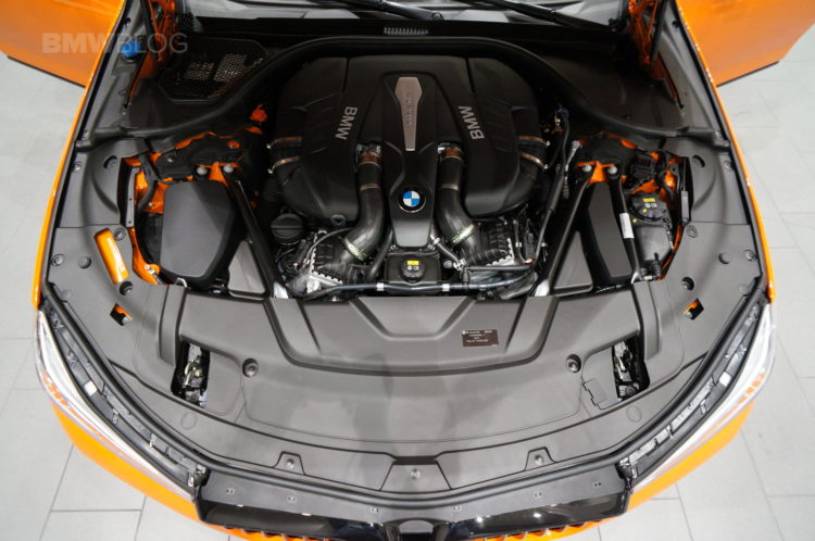 2019 BMW 750i N63 Engine