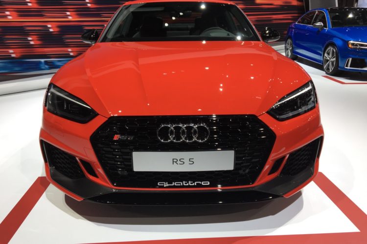 How does the new Audi RS5 compare with the BMW M4 Competition Package?