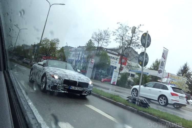 2018 BMW Z4 spotted in Germany