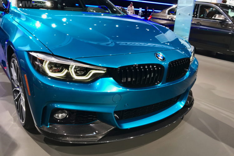 2017 New York Auto Show: BMW 440i in Snapper Rocks Blue