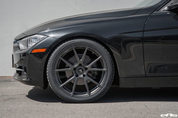 Black Sapphire Metallic BMW 328i Gets Vorsteiner V-FF 106 Wheels