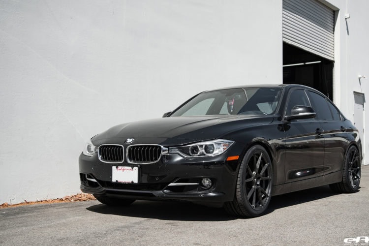 Black Sapphire Metallic BMW 328i Gets Vorsteiner V-FF 106 Wheels