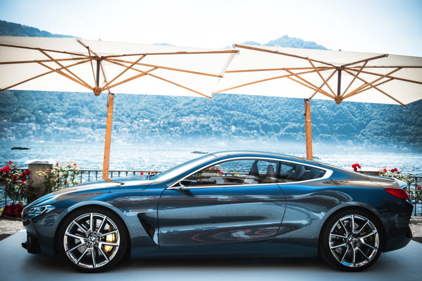 The best photo gallery of the BMW Concept 8 Series at Villa d’Este