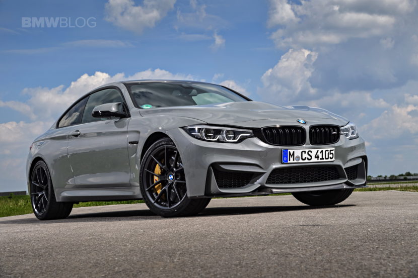 BMW shows off the M4 CS Lime Rock Grey