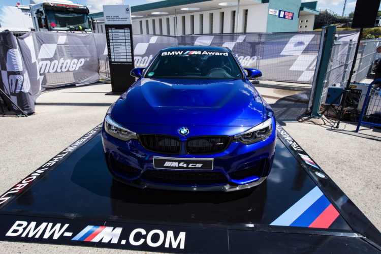New BMW M4 CS offered to the top MotoGP qualifier