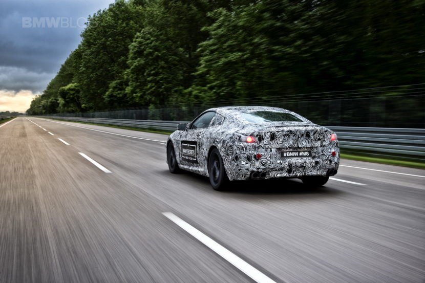 Listen to the BMW M8 exhaust, try and figure out the engine