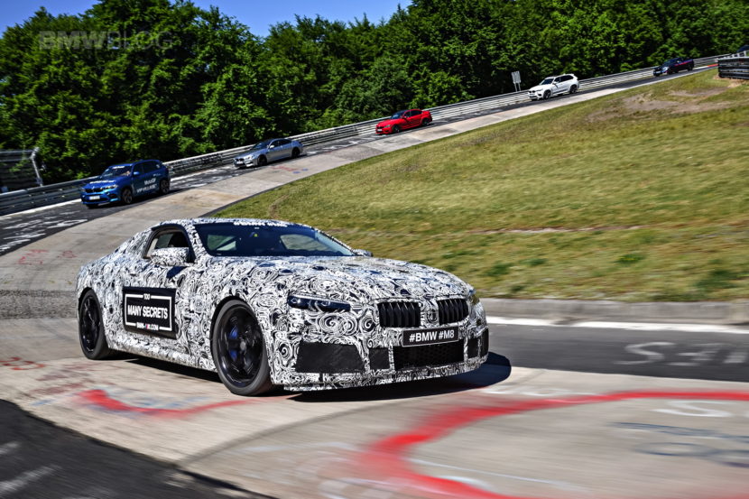 EXCLUSIVE: Real-life photos of the new BMW M8 at Nurburgring