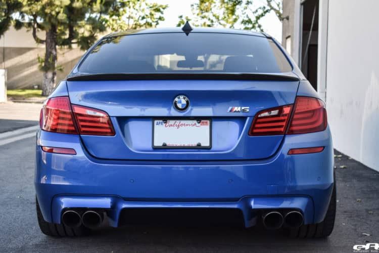 Monte Carlo Blue BMW F10 M5 – Vorsteiner V-FF 107 Wheels