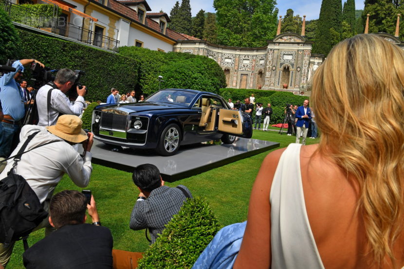 Real life photos of the Rolls-Royce Sweptail