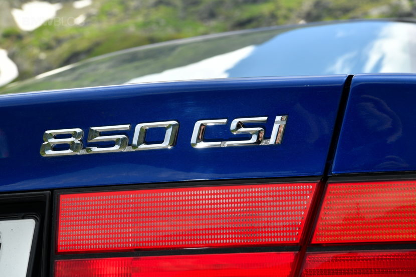 This unique 1995 BMW 850CSi in white is up for bidding