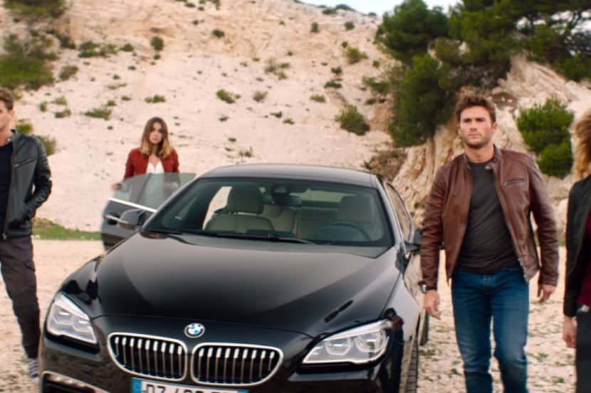 Scott Eastwood and BMW in “Overdrive”